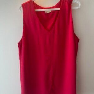 Blouse sans manche avec volant ou sans volant